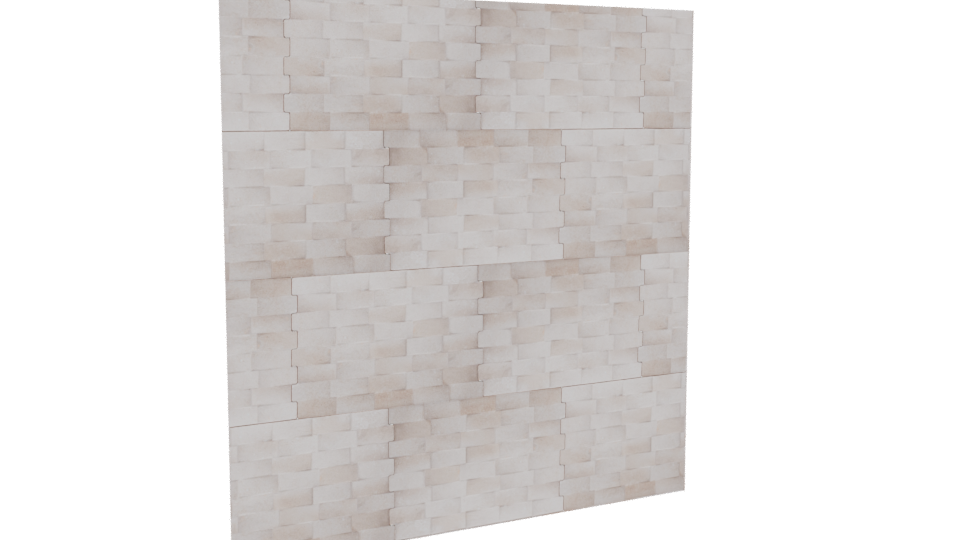 Stylish Textured Wall Panel 3D Model - Professional 3D Model Render 10