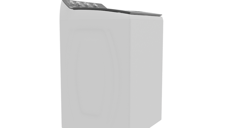 Top-Loading Washer 3D Model - Professional 3D Model Render 9