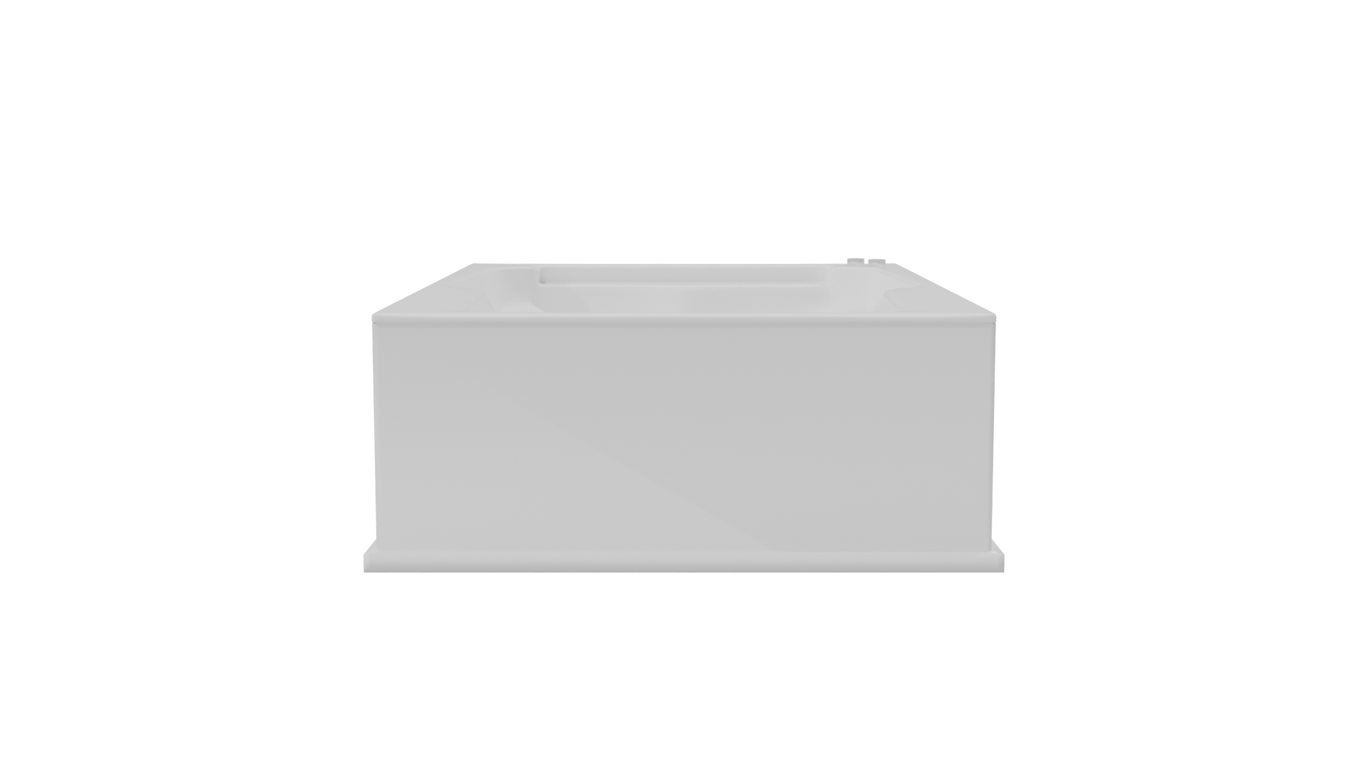 Elegant Modern Bathtub 3D Model - Professional 3D Model Render 8