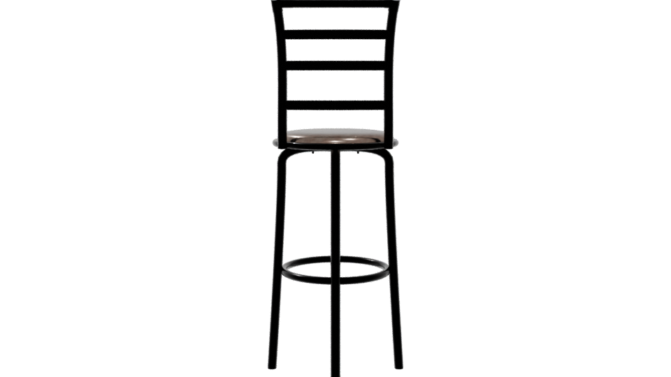 Stylish Bar Stool 3D Model - Professional 3D Model Render 5