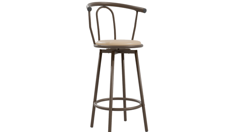 Stylish Barstool 3D Model - Professional 3D Model Render 10