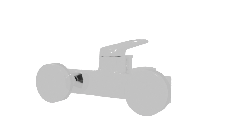 Stylish Bathroom Faucet 3D Model - Professional 3D Model Render 6