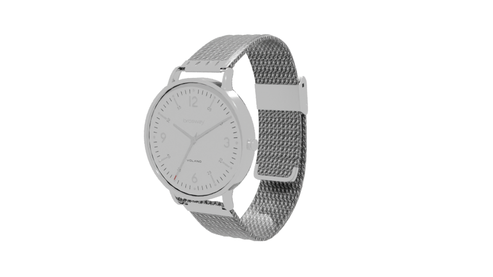 Elegant Volano Watch 3D Model - Professional 3D Model Render 12