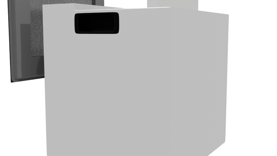 Sleek Built-In Electric Oven 3D Model - Professional 3D Model Render 3