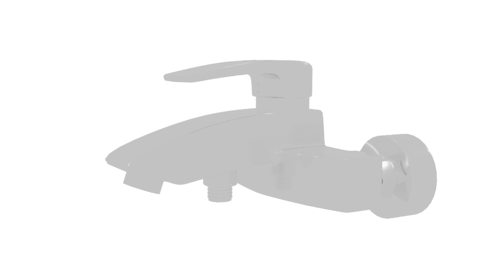 Stylish Modern Faucet 3D Model - Professional 3D Model Render 13