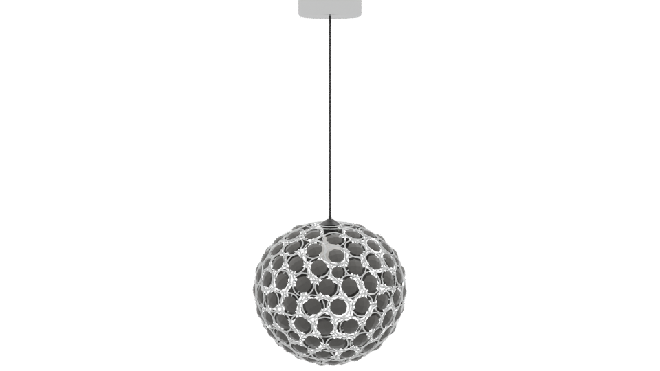Modern Pendant Lamp 3D Model - Professional 3D Model Render 9