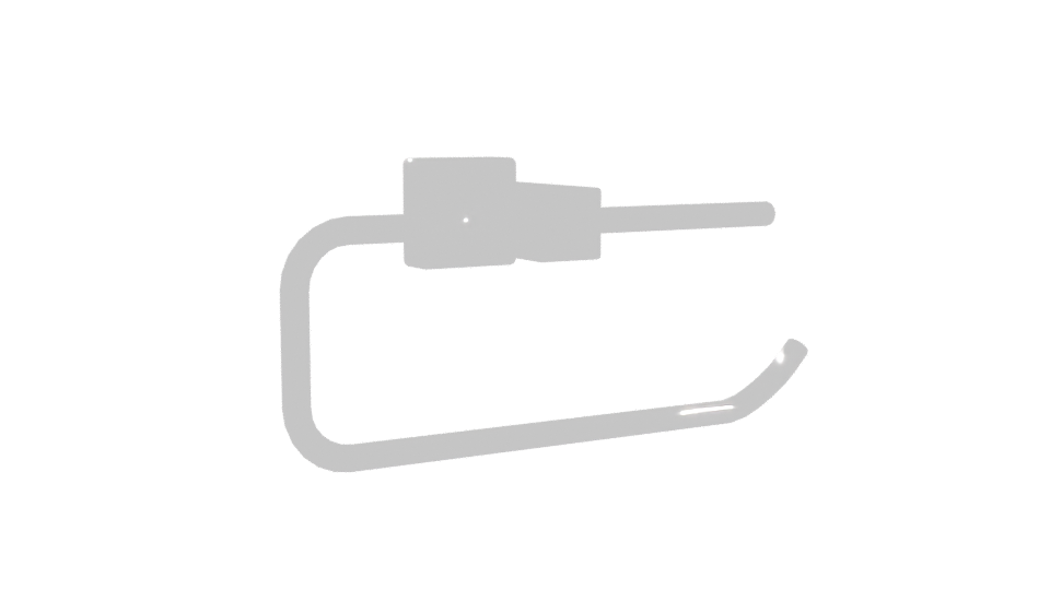 Stylish Metal Towel Holder 3D - Professional 3D Model Render 10