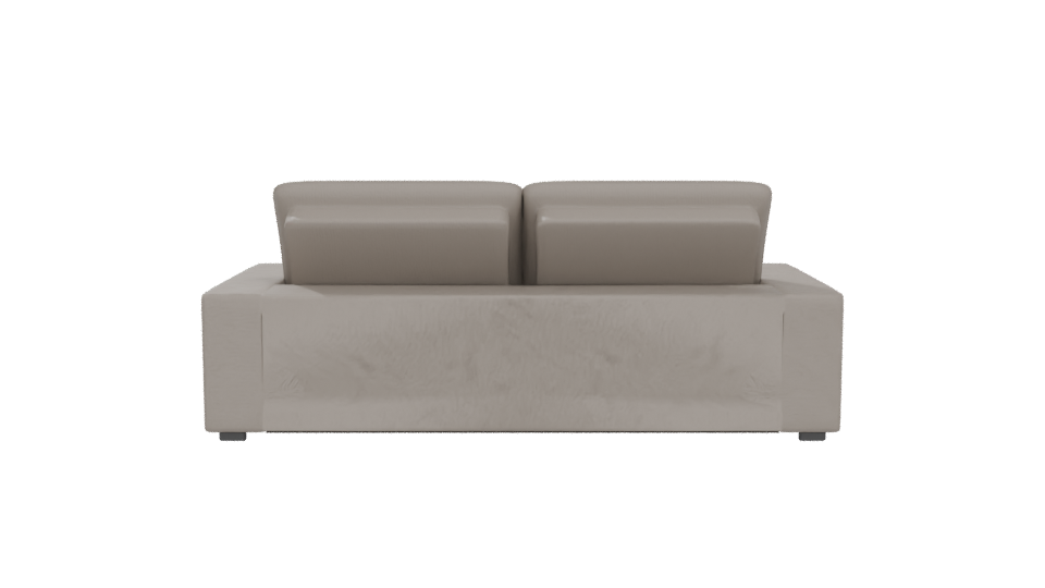 Stylish Modern Fabric Sofa 3D Model - Professional 3D Model Render 5