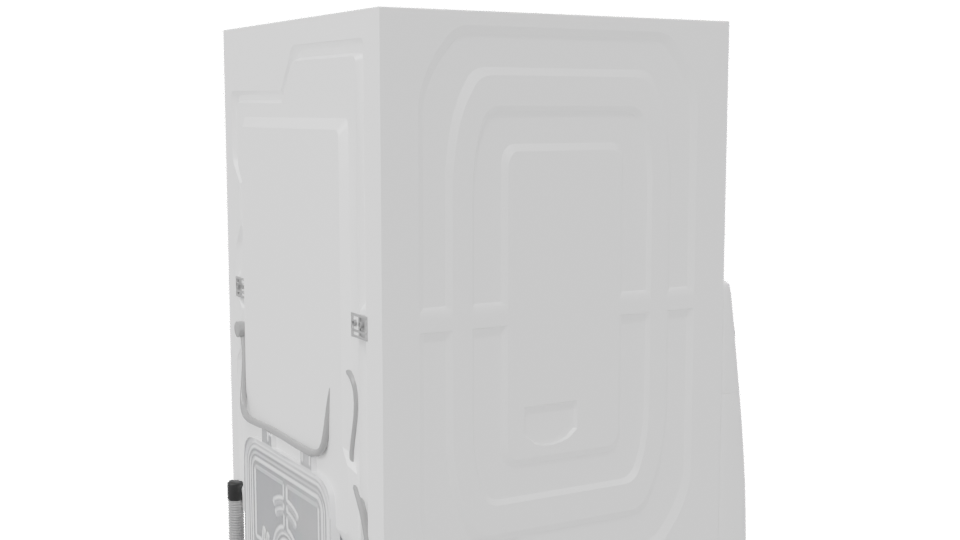 Samsung Digital Washer Dryer 3D Model - Professional 3D Model Render 7