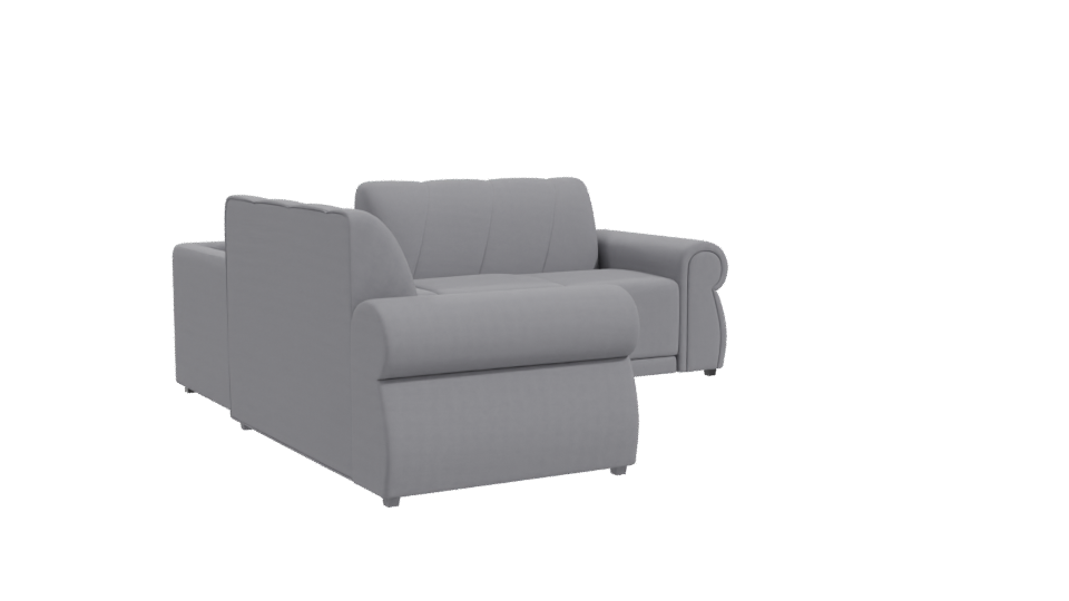 Stylish Modern Sectional Sofa 3D Model - Professional 3D Model Render 10