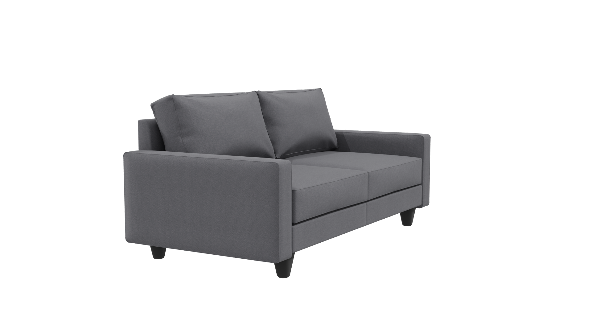 Contemporary Fabric Sofa 3D Model - Professional 3D Model Render 9
