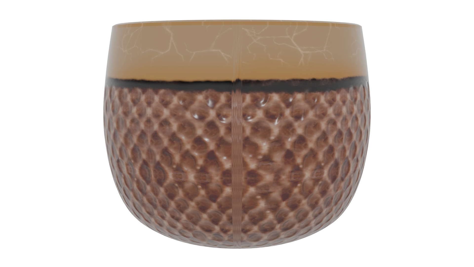 Elegant Metallic Honeycomb Vase 3D - Professional 3D Model Render 20