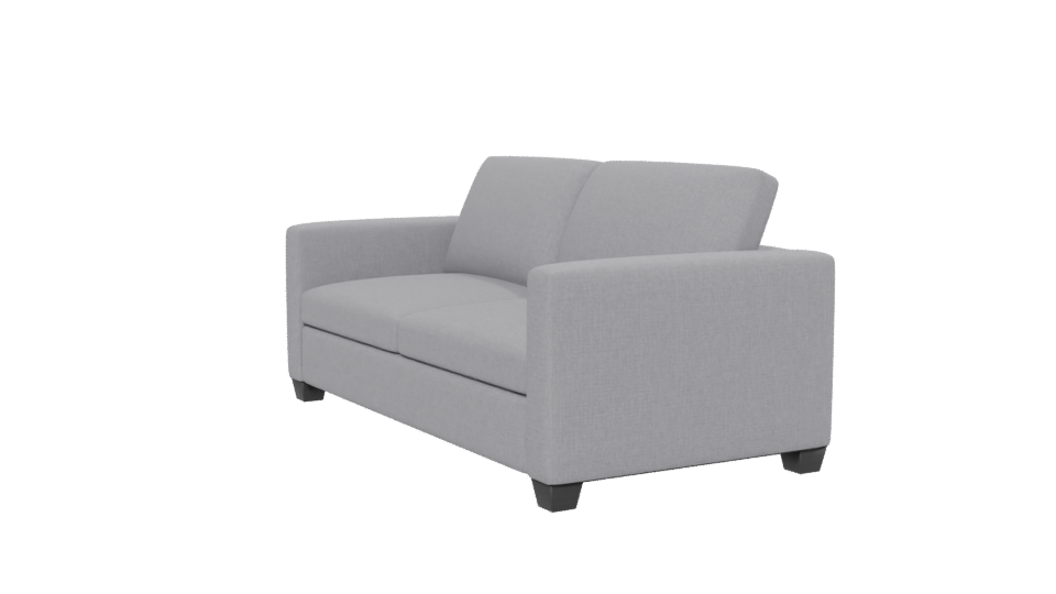 Modern Two-Seat Sofa 3D Model - Professional 3D Model Render 13