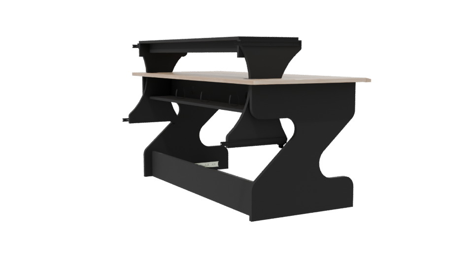 Stylish Modern Office Desk 3D - Professional 3D Model Render 7