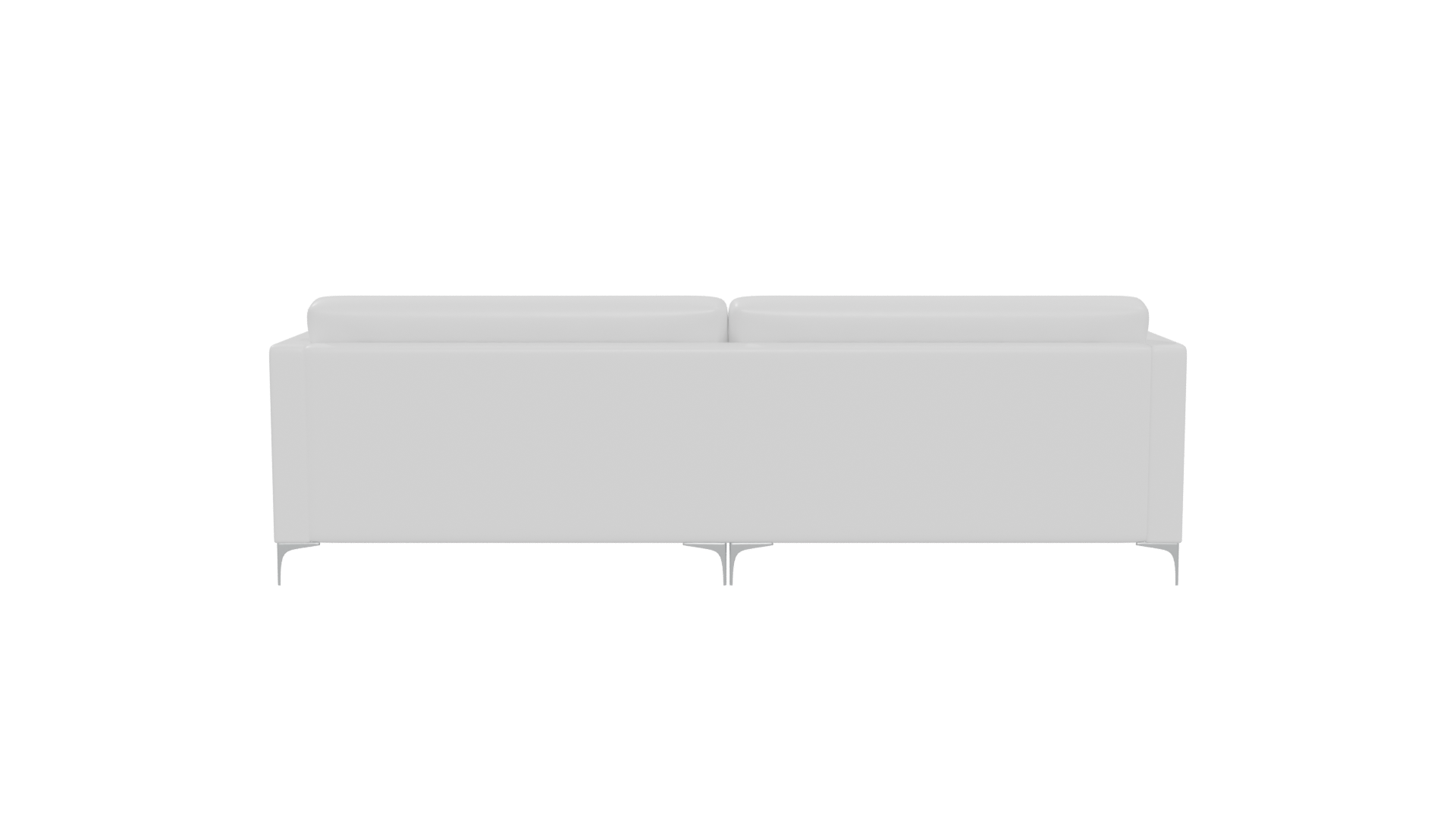 Stylish Minimalist Sofa Set - Professional 3D Model Render 5