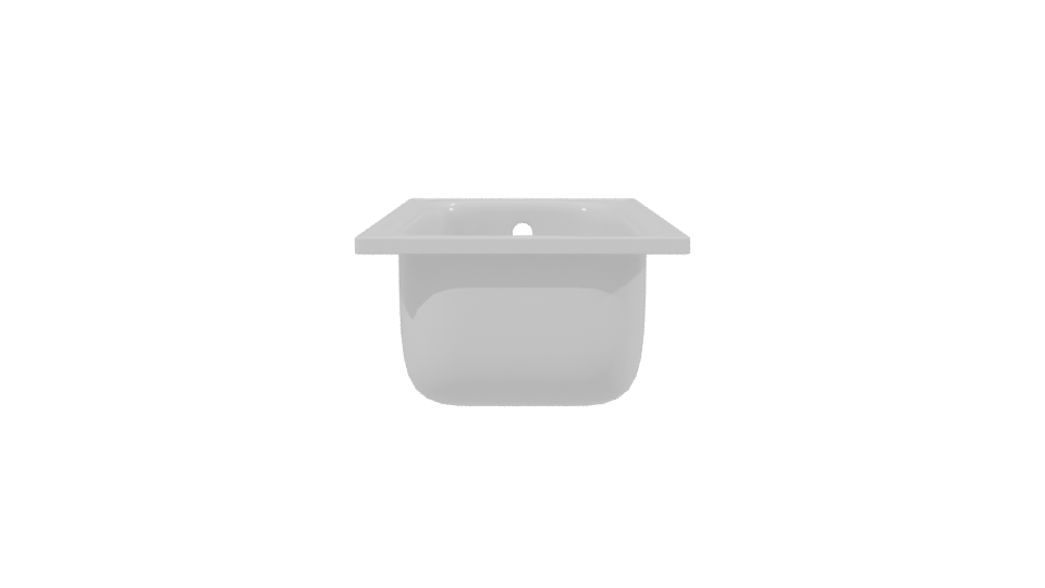 Stylish Rectangular Serving Dish 3D - Professional 3D Model Render 2