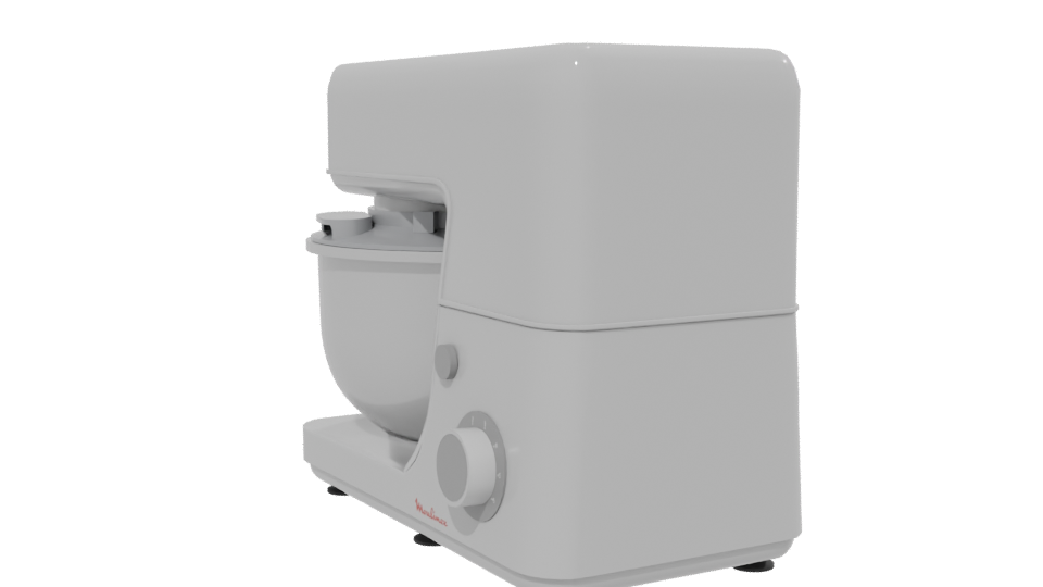 Stylish Stand Mixer 3D Model - Professional 3D Model Render 13