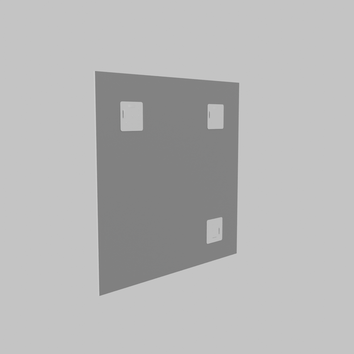 Espejo para baño biselado 100x100 cm