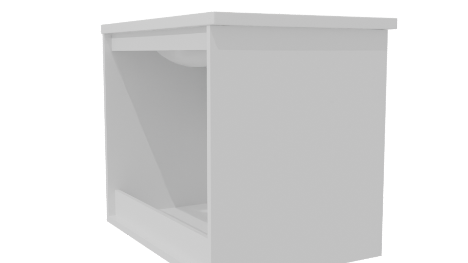 Stylish Modern Storage Box - Professional 3D Model Render 7