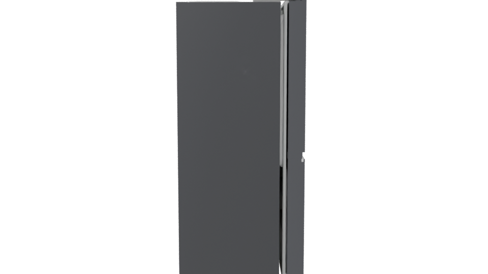 Sleek Modern Refrigerator 3D Model - Professional 3D Model Render 8