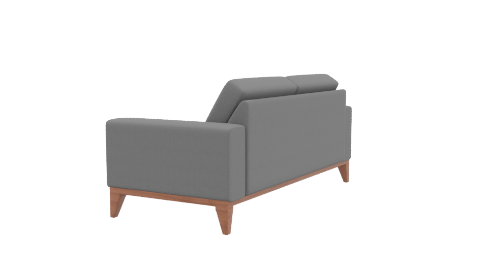 Modern Minimalist Sofa Model - Professional 3D Model Render 3