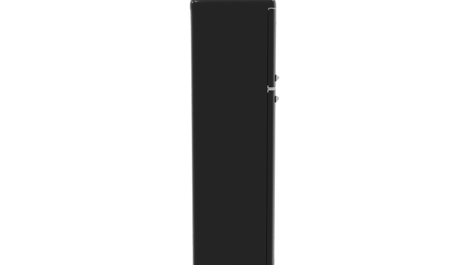 Stylish Retro Refrigerator 3D Model - Professional 3D Model Render 8