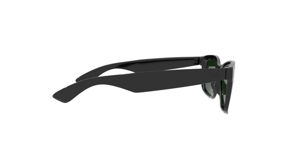 Stylish Black Sunglasses 3D Model - Professional 3D Model Render 8