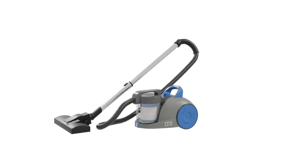 Compact Vacuum Cleaner 3D Model - Professional 3D Model Render 10