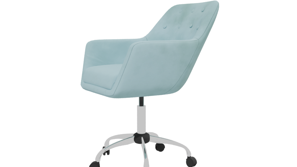 Stylish Modern Office Chair 3D Model - Professional 3D Model Render 13