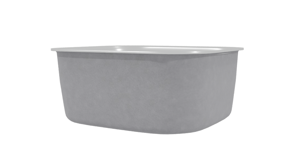 Model 238a6bdf Aluminum Container 3D - Professional 3D Model Render 3