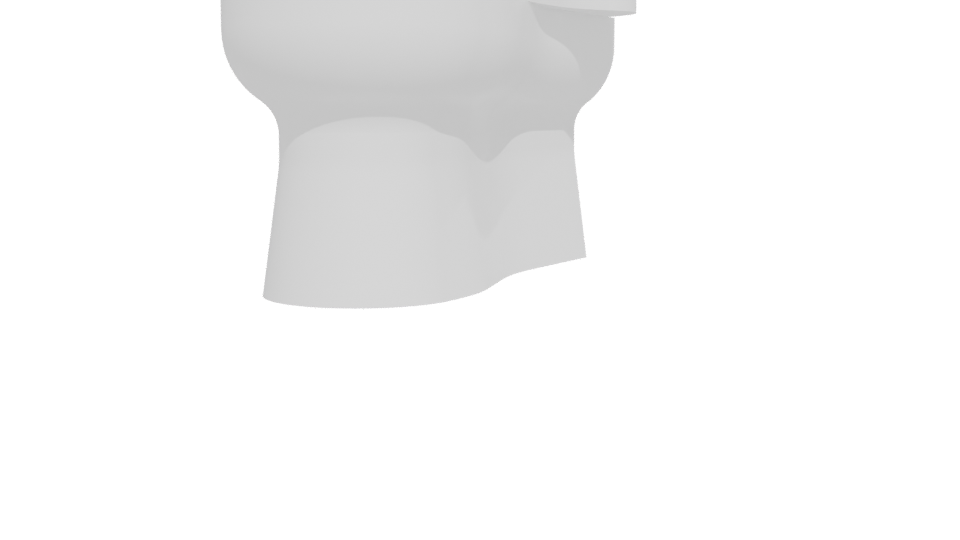 Contemporary Toilet Ceramic Model - Professional 3D Model Render 12