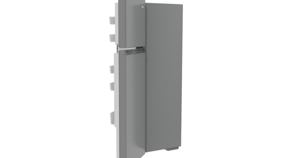 Realistic Household Refrigerator 3D Model - Professional 3D Model Render 13