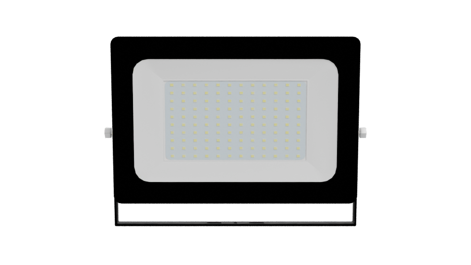 LED Flood Light 3D Model - Professional 3D Model Render 11