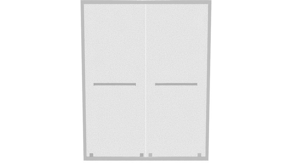 Stylish Sliding Door Model 3D - Professional 3D Model Render 5