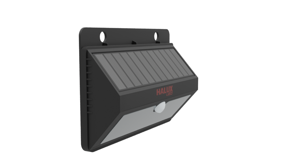 Solar Motion Sensor Light Model - Professional 3D Model Render 9