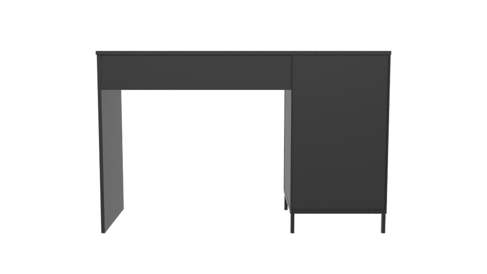 Stylish Modern Desk 3D Model - Professional 3D Model Render 5