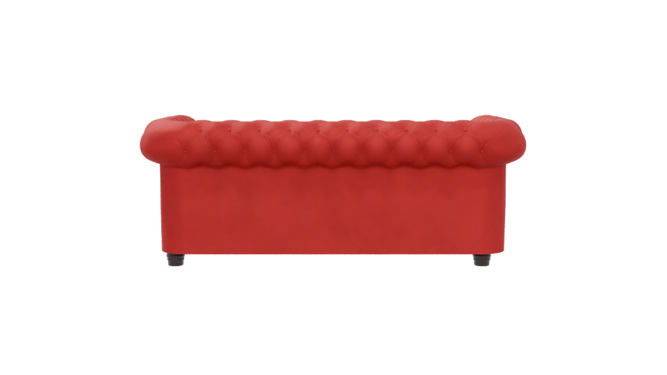 Chesterfield Style Sofa 3D - Professional 3D Model Render 5