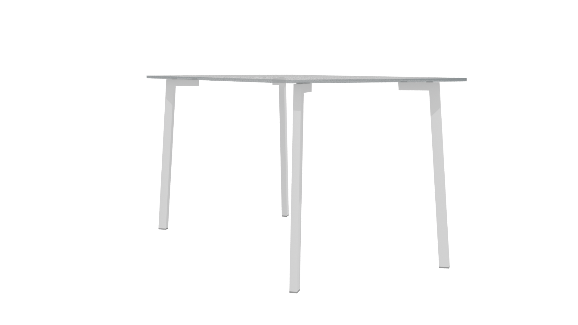 Minimalist Glass Dining Table 3D - Professional 3D Model Render 25