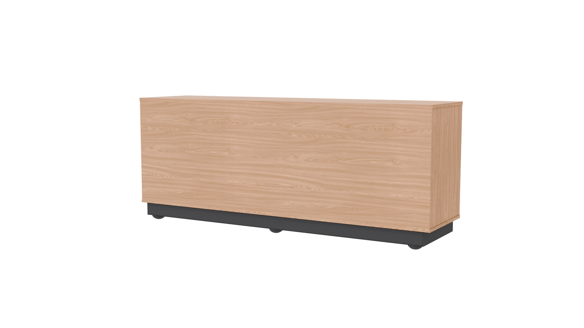 Modern Wooden TV Stand 3D - Professional 3D Model Render 6