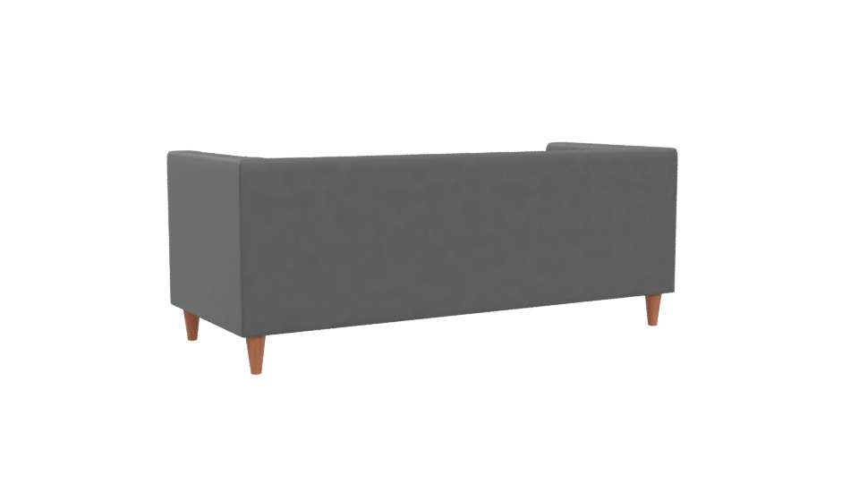 Chic Modern Sofa 3D Model - Professional 3D Model Render 4