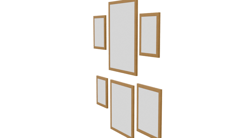 Betina Decorative Wall Art 3D - Professional 3D Model Render 7