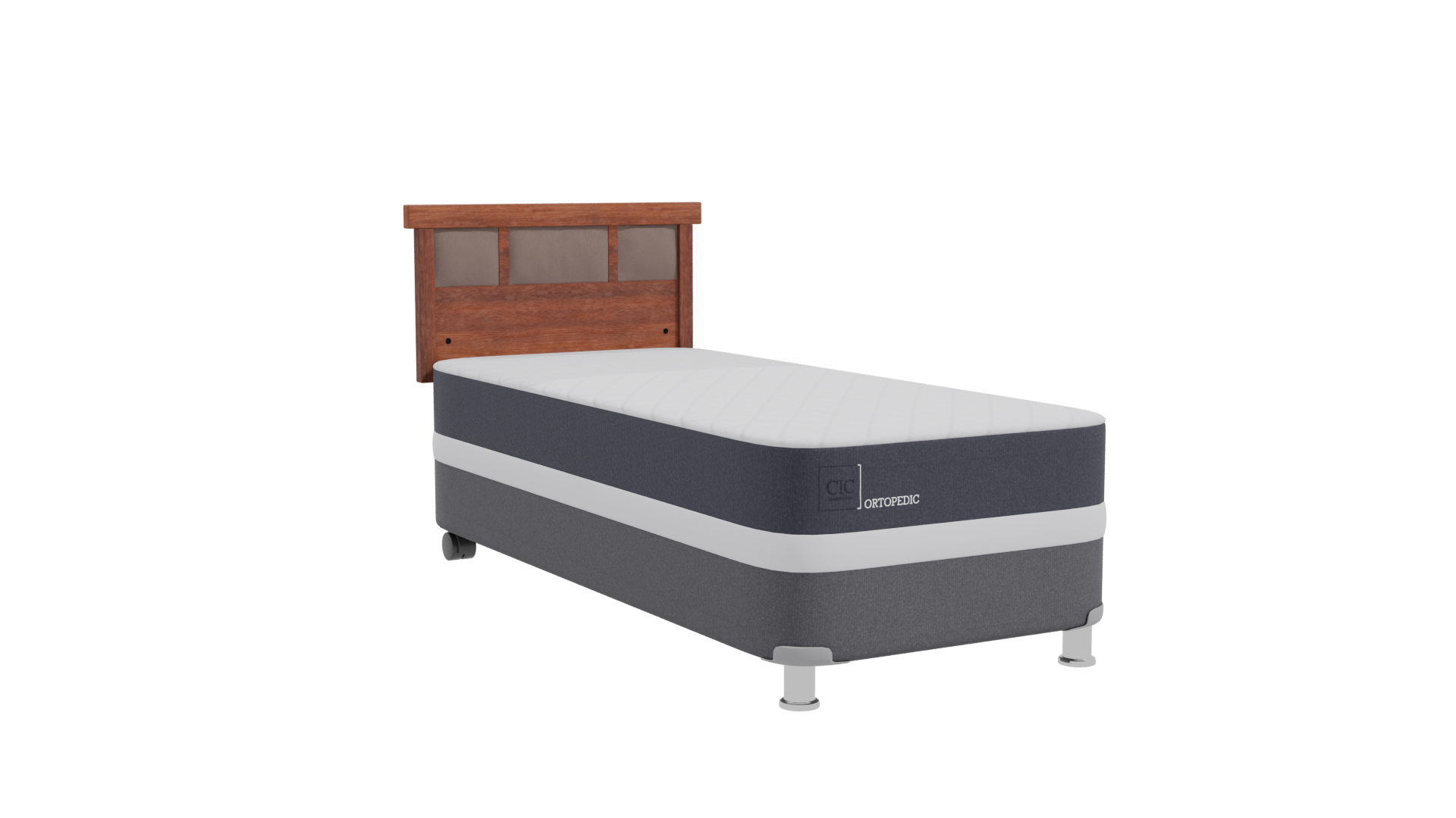 Contemporary Bed Frame Model 3D - Professional 3D Model Render 10
