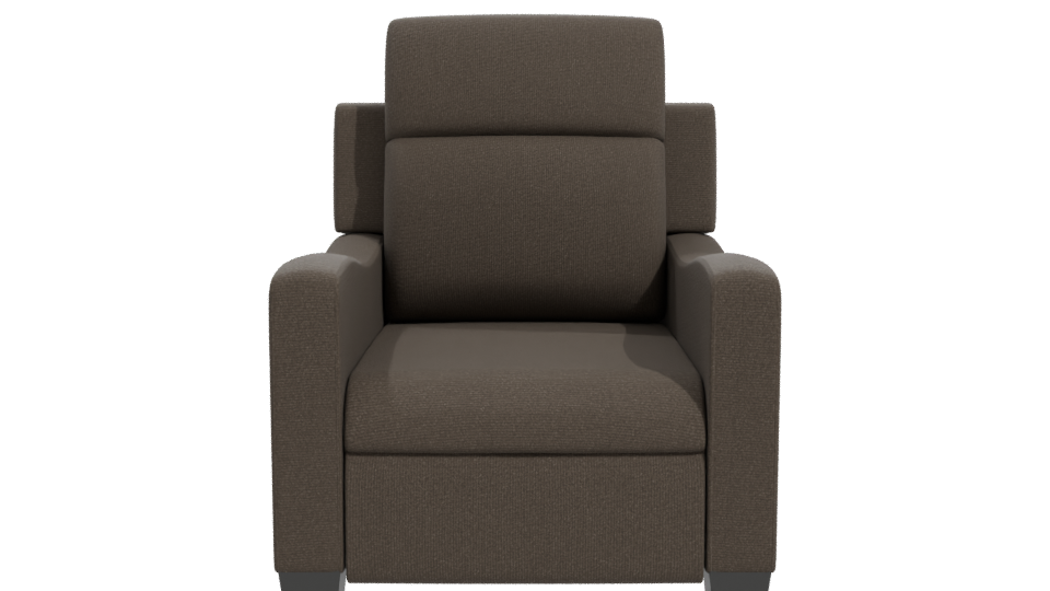 Stylish Modern Accent Chair - Professional 3D Model Render 11