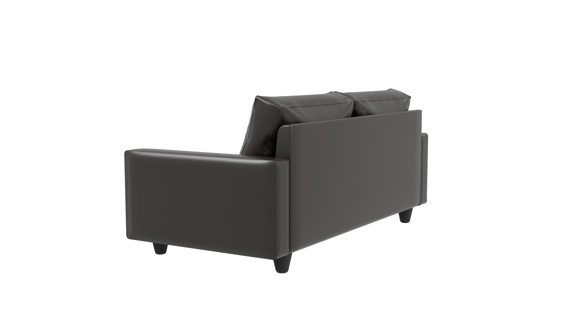 Modern Leather Sofa 3D Model - Professional 3D Model Render 3