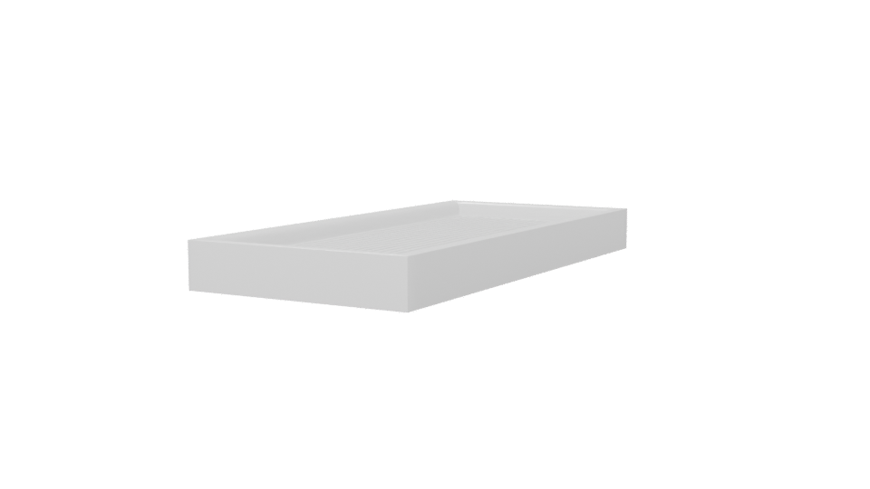 Minimalist Shower Tray 3D Model - Professional 3D Model Render 6