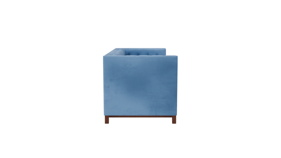 Sofá Roma 3C Velvet Sofa 3D - Professional 3D Model Render 8
