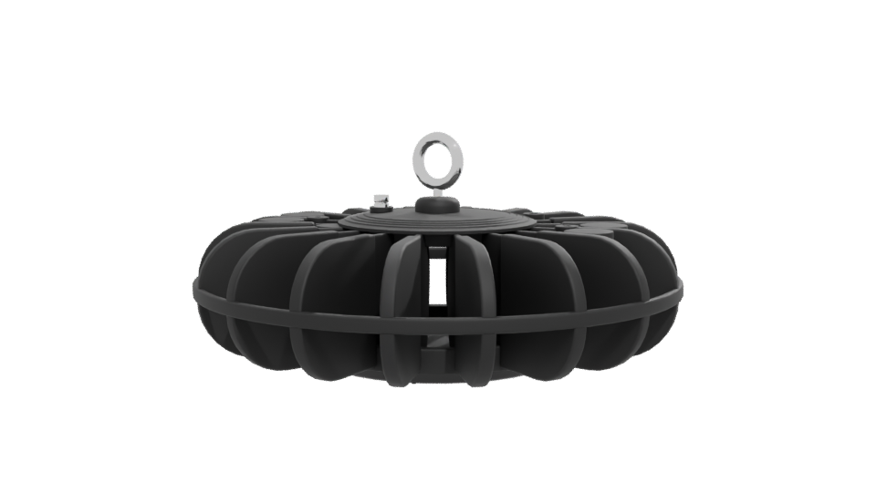 CAMPANA HIGH BAY 100W 3D Model - Professional 3D Model Render 12