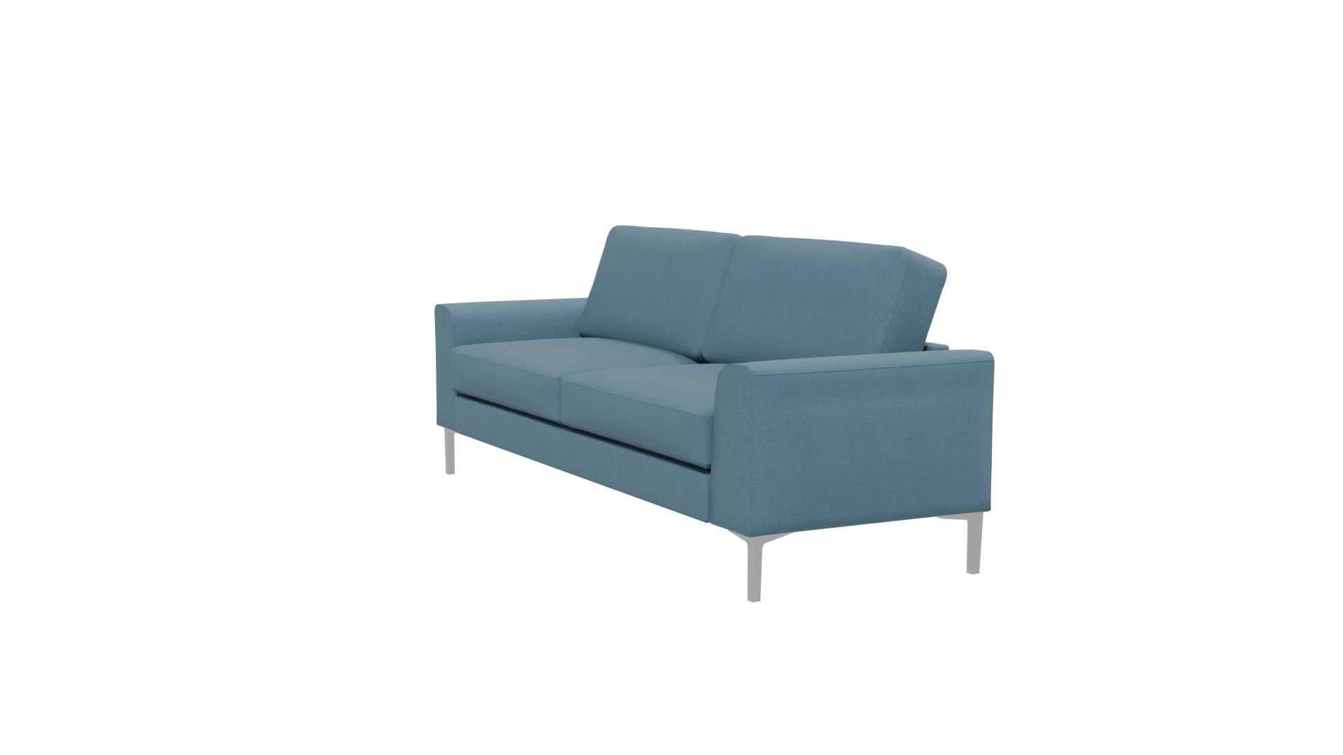 Contemporary Fabric Sofa 3D Model - Professional 3D Model Render 13
