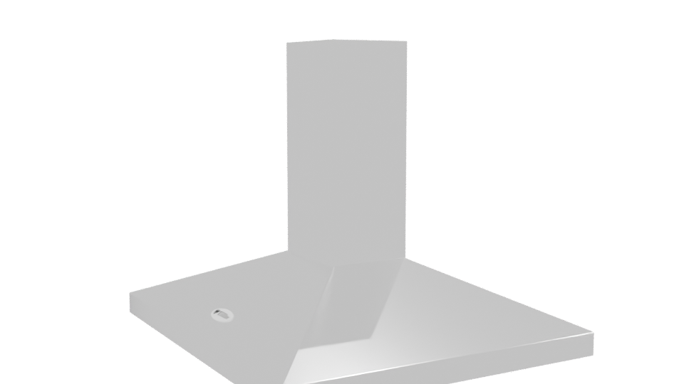 Stylish Kitchen Hood 3D Model - Professional 3D Model Render 13