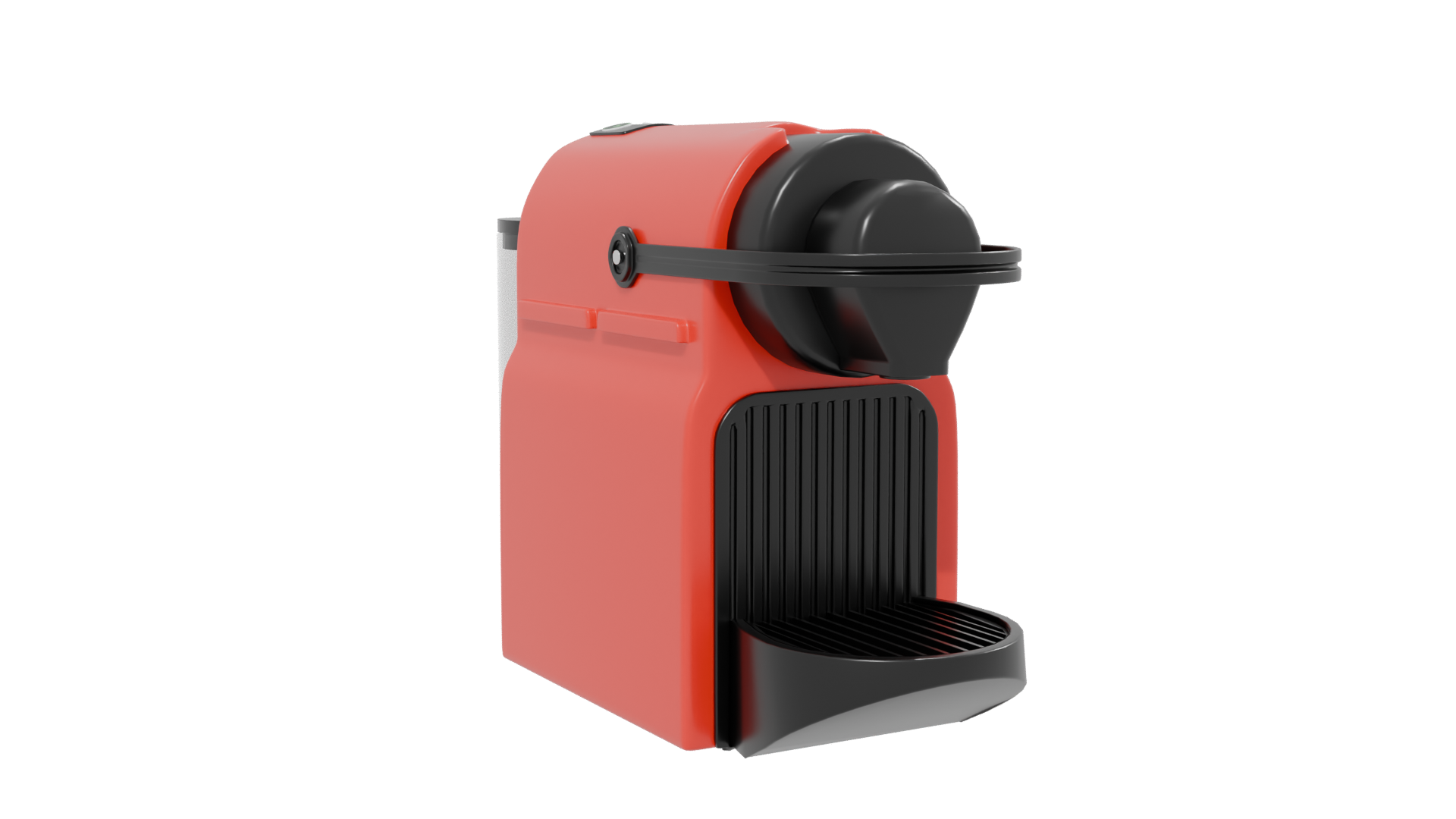 Compact Modern Coffee Machine 3D - Professional 3D Model Render 13